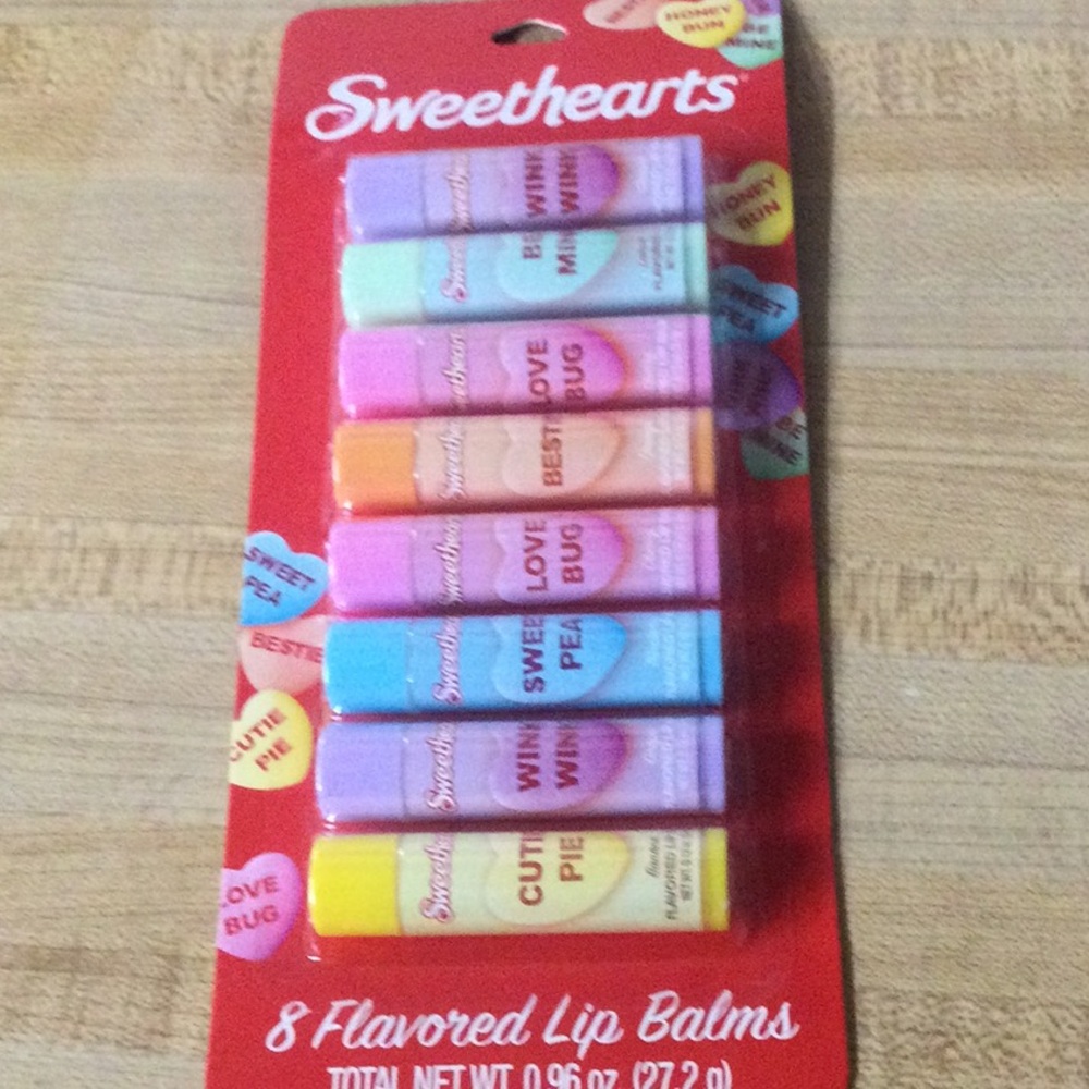 New 8 Flavored Lip Balms